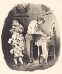 Så fin han er, Dodore... av Honoré Daumier