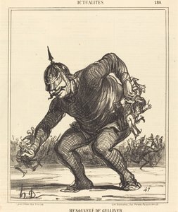 Fornyet av Gulliver av Honoré Daumier