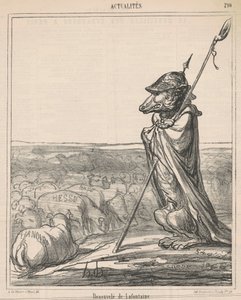 Fornyet fontene av Honoré Daumier