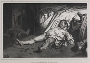 Rue Transnonain, 15. april 1834, 1834. av Honoré Daumier