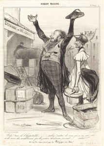 Hei! Land av gjestfrihet ... av Honoré Daumier