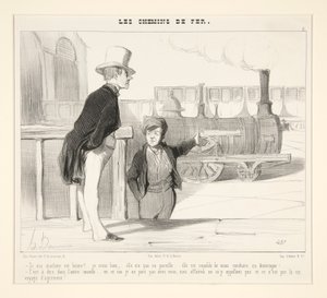 Hvis maskinen min er bra? av Honoré Daumier