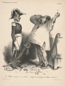 Sire! Lisboa er tatt til fange... (Herre! Lisboa er tatt...) av Honoré Daumier