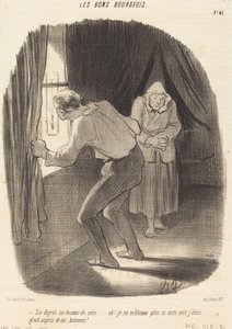 Seks minusgrader... av Honoré Daumier