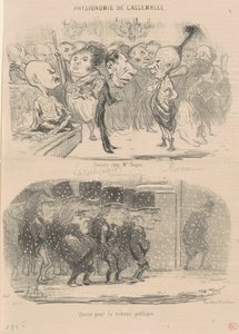 Kveld hos Mr. Dupin av Honoré Daumier