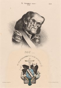 Soult (marskalk) av Honoré Daumier