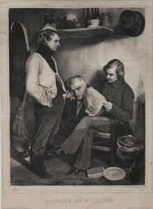 Suvenir fra fengselet i Ste. Pelagia av Honoré Daumier