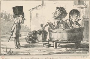 Så ikke vær så kvalm... av Honoré Daumier