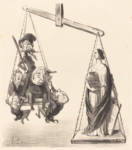 allmenn stemmerett av Honoré Daumier