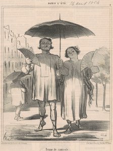 Hetebølgeantrekk av Honoré Daumier