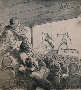 Dramaet, ca. 1860-tallet, 1946. av Honoré Daumier