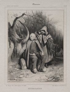 Den ugyldige av Honoré Daumier