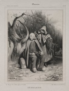 Den ugyldige, 1835. av Honoré Daumier