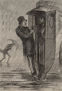 Omnibus: Full. av Honoré Daumier