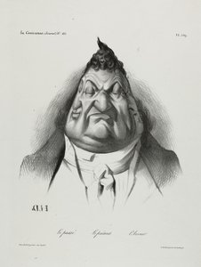 The Past, the Present, the Future, plate 349, 1834 av Honoré Daumier