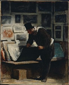 Trykksamleren av Honoré Daumier