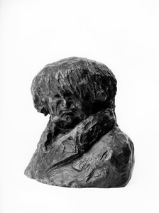 Bystene av "" Celebrites du Juste Milieu" "" Karikatur av Clement Prunelle (1777-1853), lege, stedfortreder og borgermester i Lyon"" Skulptur av Honore Daumier (1808-1879) 1800-tallet. Dim i cm H 13 x L 15 Inv RF 263 Musee des Beaux Arts, Palais Long av Honoré Daumier