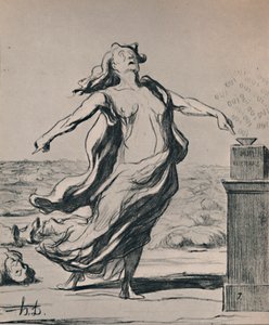 Dette har drept det, 1871, 1946 av Honoré Daumier