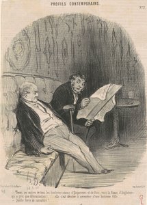 Stå midt i...omveltninger... av Honoré Daumier