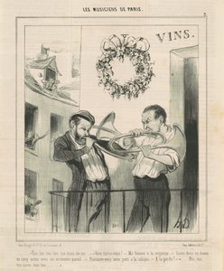 Din, din ... din taine ... av Honoré Daumier