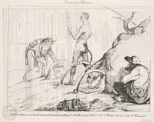 Politiske feller av Honoré Daumier