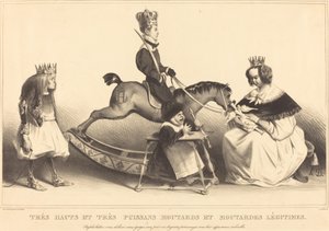 Veldig høy og veldig potent legit sennep og sennep av Honoré Daumier