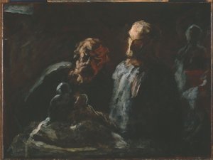 To skulptører av Honoré Daumier