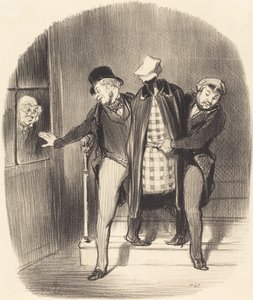 Et stealth-trekk av Honoré Daumier
