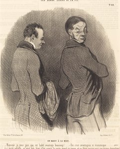 Et moteriktig antrekk av Honoré Daumier