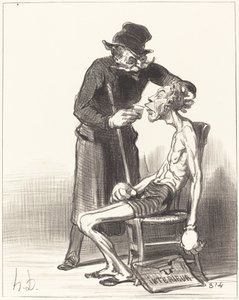 En ulykkelig bryter av Honoré Daumier
