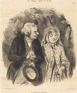 En retur til ungdommen av Honoré Daumier