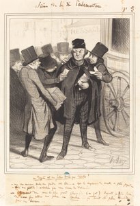 En gledestur til Paris av Honoré Daumier