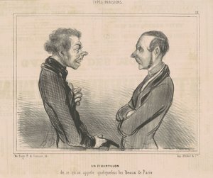 Et utvalg av det vi kaller ... les beaux de paris av Honoré Daumier