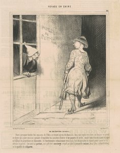 En kinesisk bille av Honoré Daumier