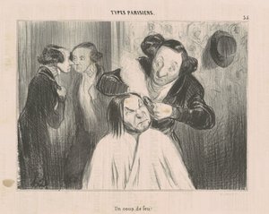 Et skudd! av Honoré Daumier