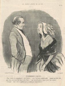 En kunstners engasjement av Honoré Daumier