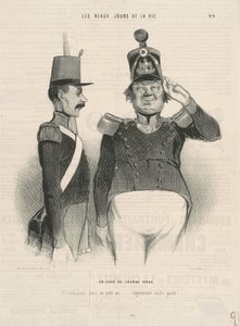 En fin dag av Honoré Daumier
