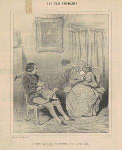 En nevø som på grusomt vis får en eiendom av Honoré Daumier