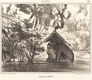 En ny ektemann av Honoré Daumier