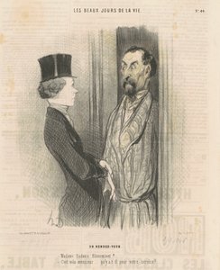 en avtale av Honoré Daumier
