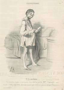 En date kan være... av Honoré Daumier