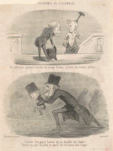 En advokat ser på ...Bineau! av Honoré Daumier