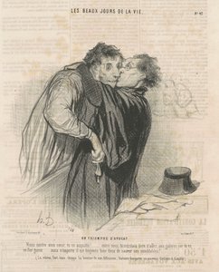 En advokats triumf av Honoré Daumier