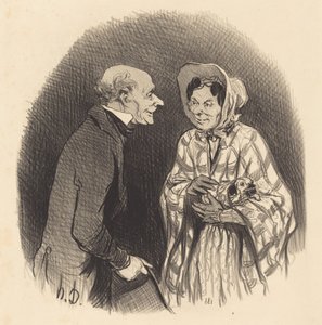 Et nytt bekjentskap av Honoré Daumier