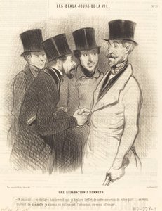 En æresreparasjon av Honoré Daumier