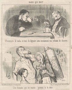En drink som aldri går til hodet av Honoré Daumier
