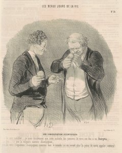 En vitenskapelig konsultasjon av Honoré Daumier