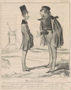 En sovende gullgruve av Honoré Daumier