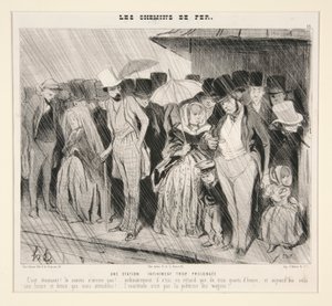 En uendelig for lang stasjon: C av Honoré Daumier