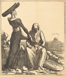 Skal gjøre deg ferdig for meg av Honoré Daumier